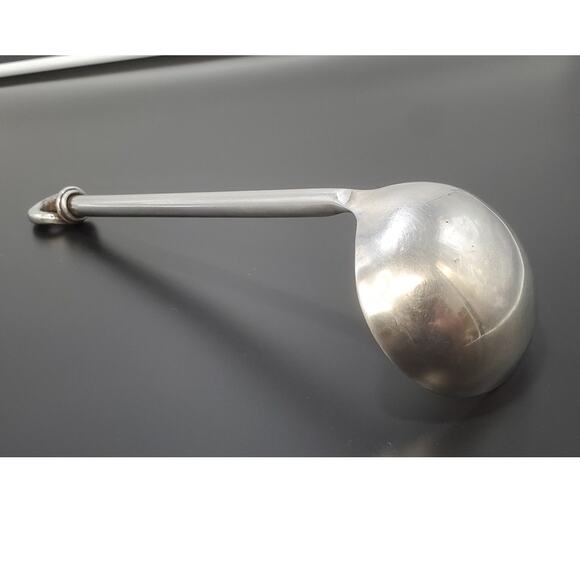 Vintage Blacksmith Hand-Forged Stainless Steel Ladle 11" PRE-OWNED - Picture 4 of 7